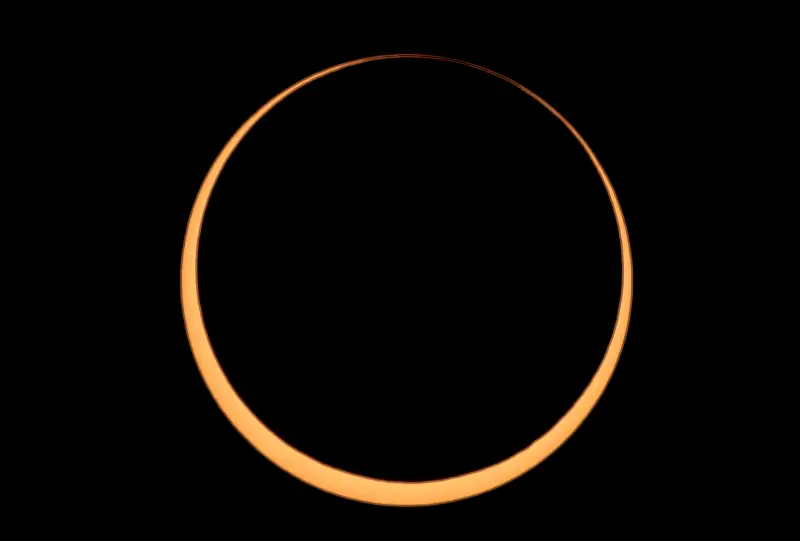 Eclipse solar anular del 17 de febrero: Colombia no verá el 'anillo de fuego' según la NASA