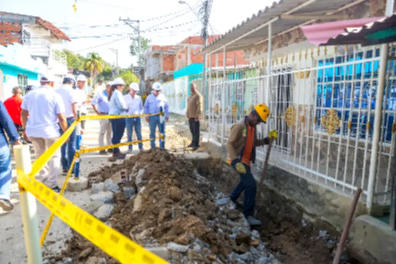 Ecopetrol, Acuacar y Alcaldía amplían alcantarillado en Arroz Barato de Cartagena