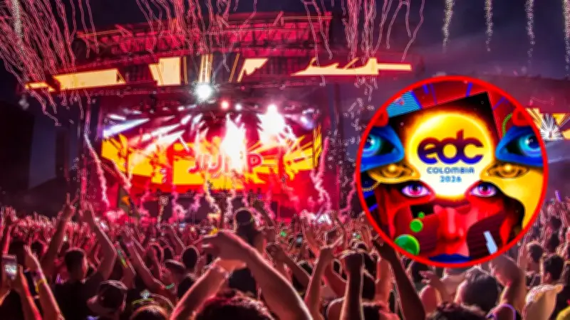 EDC, uno de los festivales más importantes de música electrónica, llega a Colombia en 2026