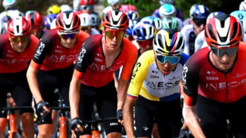 Egan Bernal debuta en Europa con sólido séptimo puesto en Clásica Faun-Ardèche