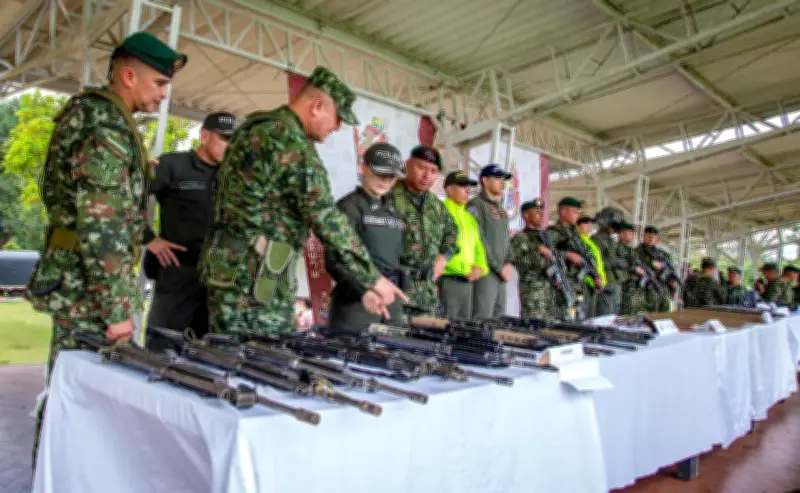 Ejército desmantela megadepósito de armas de la Segunda Marquetalia en Cauca tras intenso combate