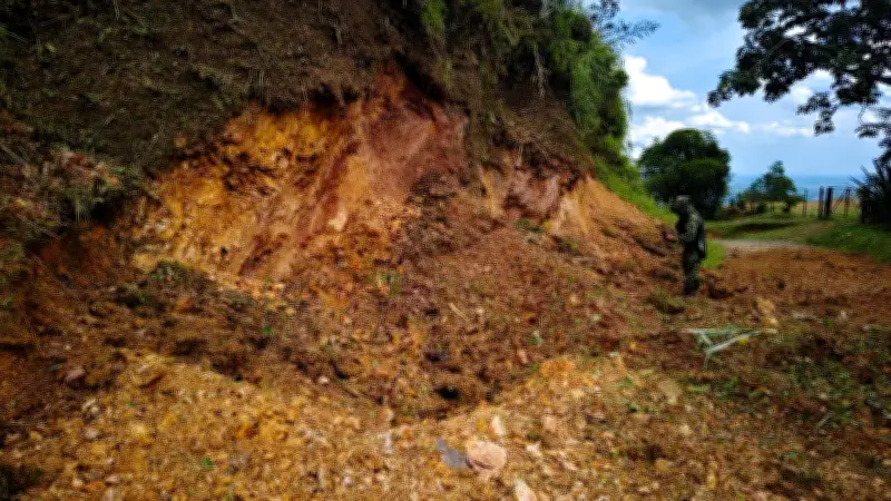 Ejército neutraliza cilindros bomba de disidencias de las Farc en Jamundí, Valle del Cauca