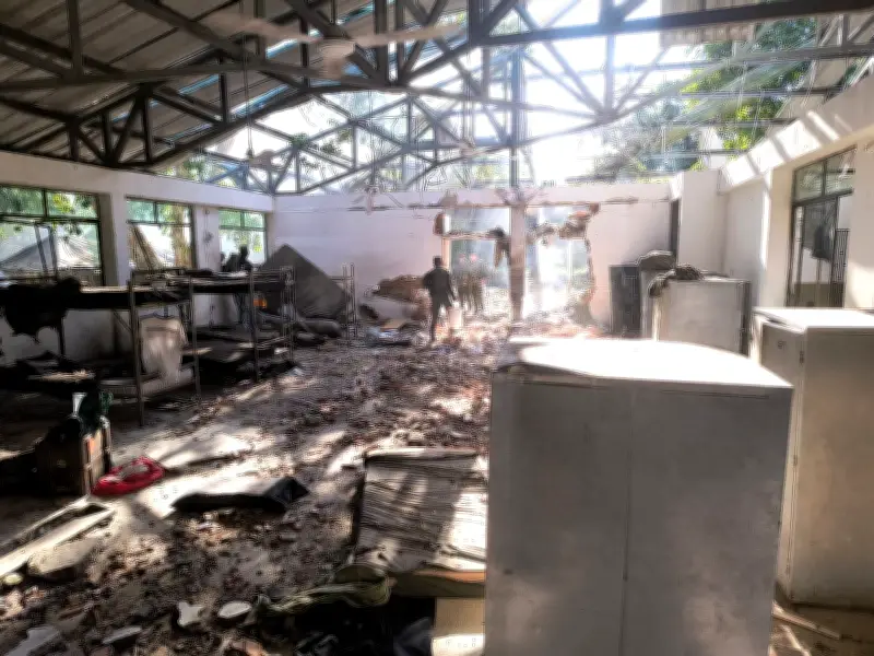 ELN ataca base militar en Saravena con drones: una oficial de la Fuerza Aérea resulta herida