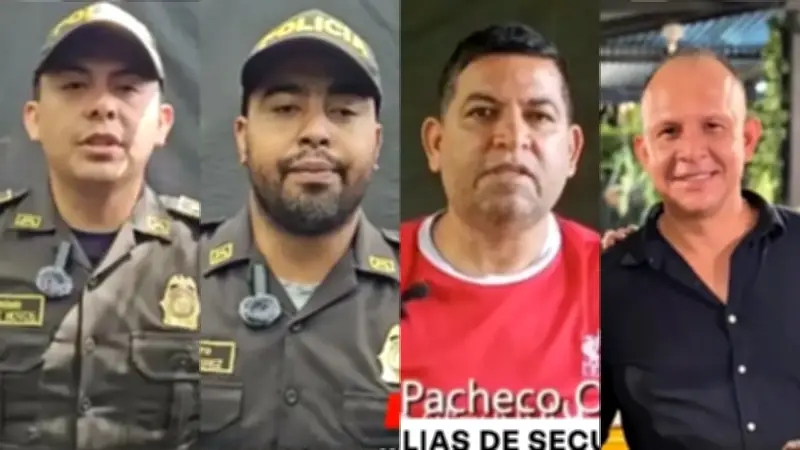 ELN difunde videos de policías y agentes del CTI secuestrados tras meses sin información