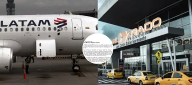 Emergencia en Aeropuerto El Dorado: Helicóptero militar interrumpe despegue de avión Latam