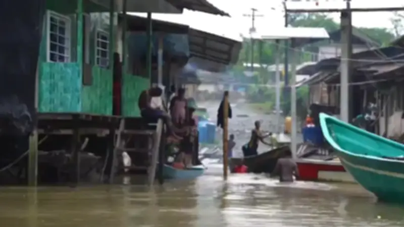 Emergencia nacional por lluvias: Miles de damnificados en 7 departamentos colombianos
