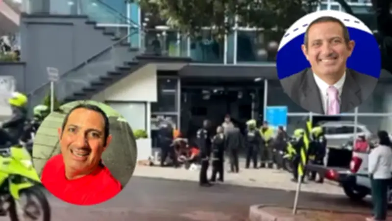Empresario arrocero y su escolta asesinados a balazos frente a gimnasio en Bogotá