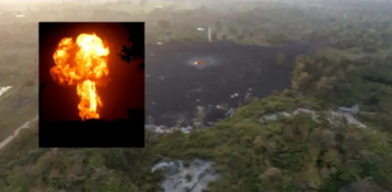 Erupción de volcán de lodo en San Juan de Urabá afecta a más de mil personas y servicios básicos