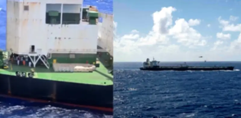 Estados Unidos intercepta el petrolero 'Bertha' por violar bloqueo de Trump en el Caribe