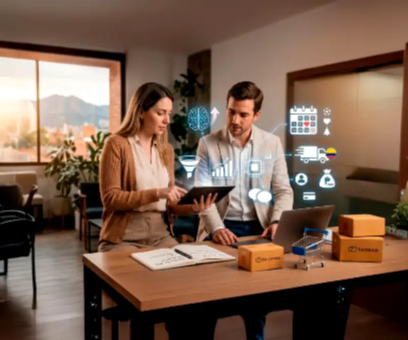 Estudio revela brechas en uso estratégico de IA y planificación comercial en e-commerce colombiano