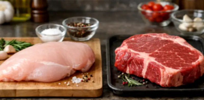 Estudio revela que pollo y carne de res tienen efectos similares en prediabetes a corto plazo