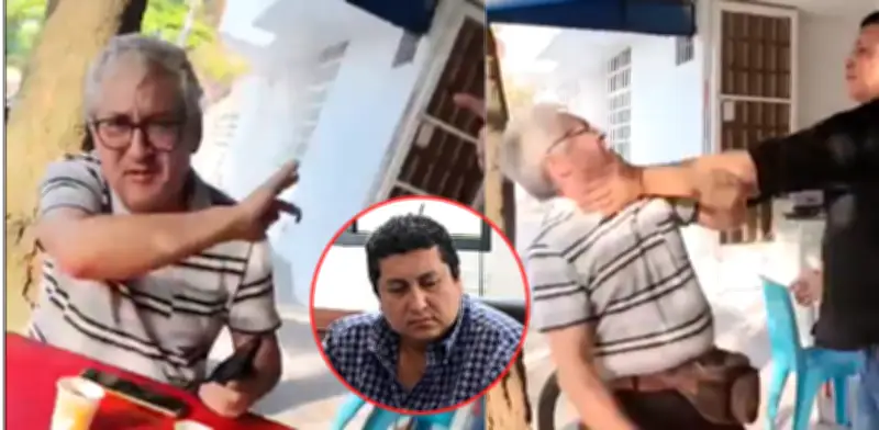 Exalcalde de Yopal, Jhon 'Calzones', agrede a periodista Martín Mesa en video que circula en redes