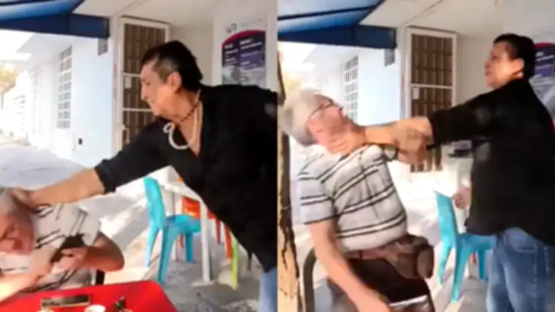 Exalcalde de Yopal 'Jhon Calzones' agrede violentamente a periodista en Casanare