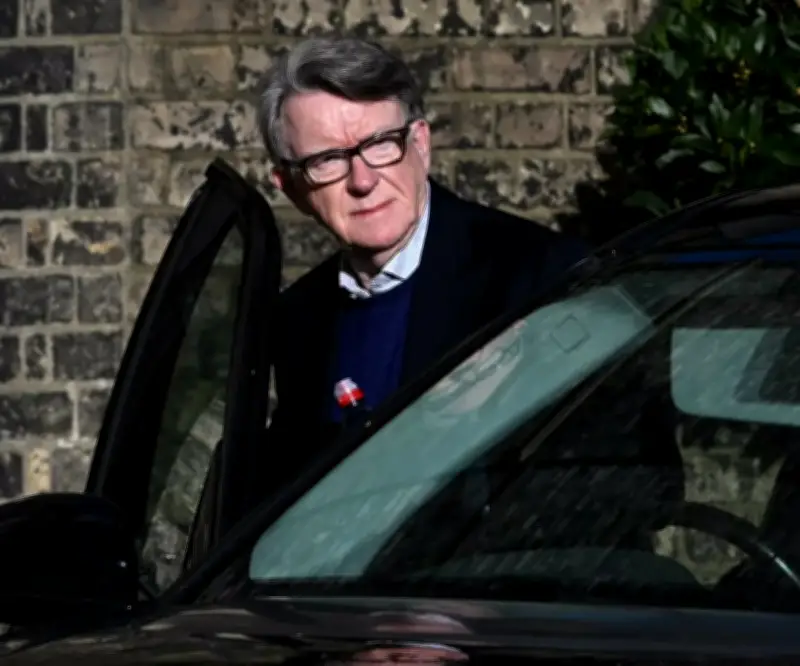 Exministro británico Peter Mandelson arrestado por presunta filtración a Jeffrey Epstein