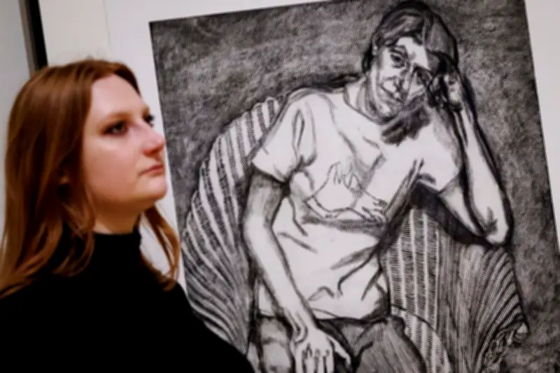 Exposición inédita revela el proceso creativo de Lucian Freud en la National Portrait Gallery
