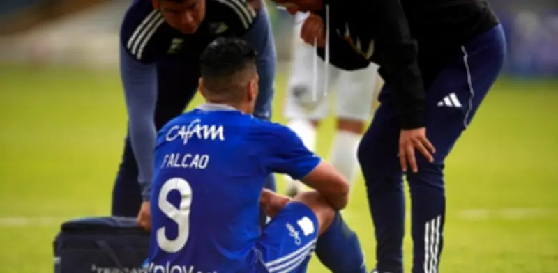 Falcao García podría estar hasta 20 días lesionado: Millonarios evalúa su presencia ante Nacional