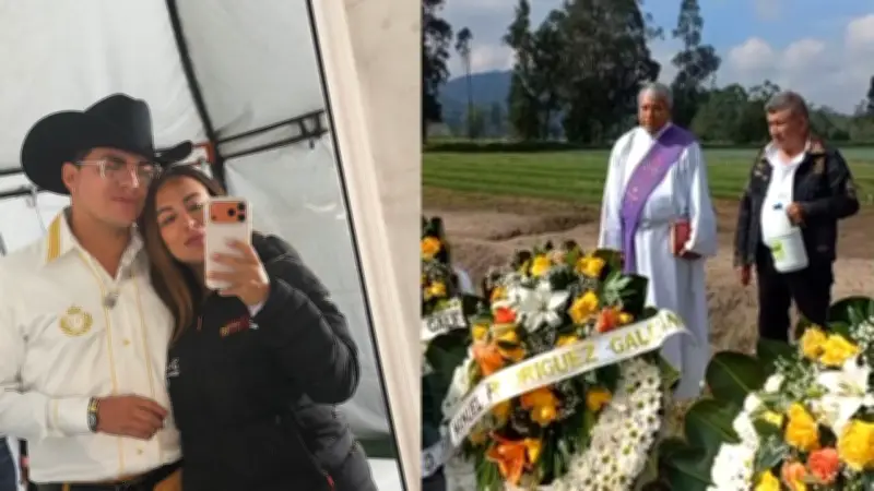 Familia de Yeison Jiménez realiza conmovedora ceremonia en el lugar del accidente aéreo