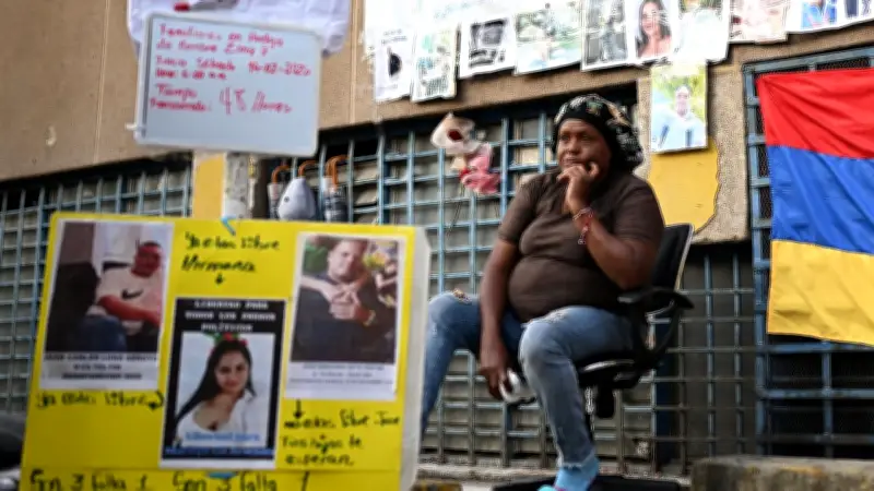 Familiares de presos políticos en Venezuela cumplen tercer día de huelga de hambre en Caracas