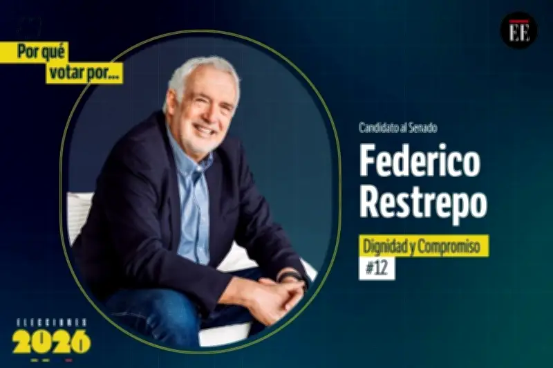 Federico Restrepo, candidato al Senado, expone su visión contra la corrupción y el clientelismo