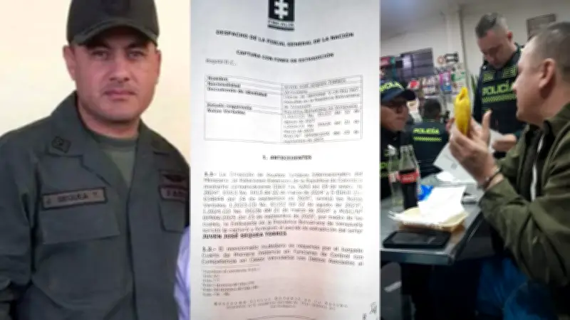 Fiscalía captura a exmilitar venezolano para extradición a Venezuela tras cumplir condena