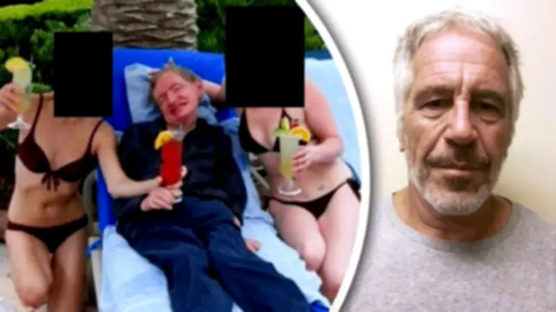 Fotografía de Stephen Hawking en isla de Epstein reaviva polémica tras publicación de archivos judiciales