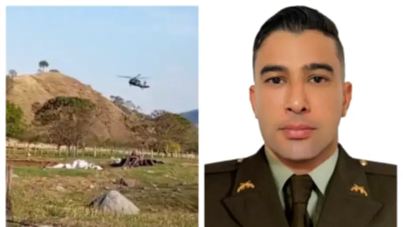 Francotirador del ELN asesina a policía en Norte de Santander y ataca helicóptero de rescate