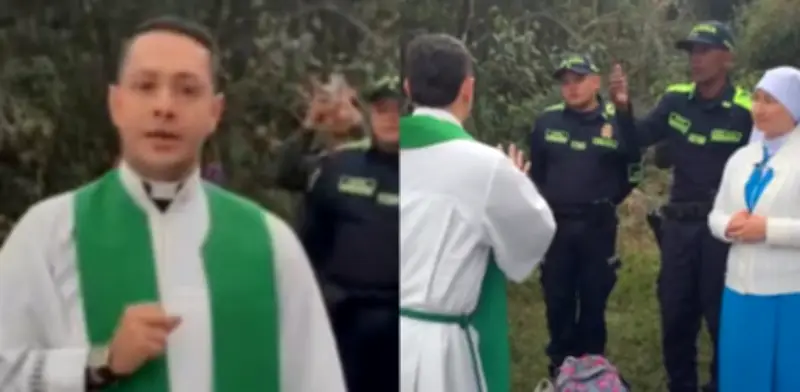 Fuerte altercado entre sacerdote y monjas durante misa en Guarne requiere intervención policial