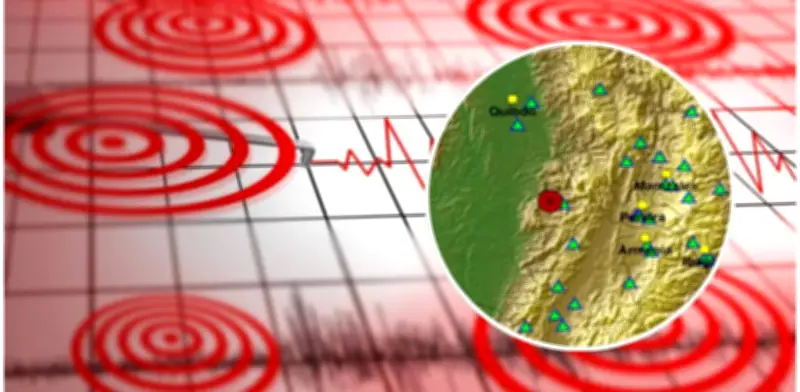 Fuerte sismo de magnitud 4.7 sacude el Chocó en la mañana del 13 de febrero