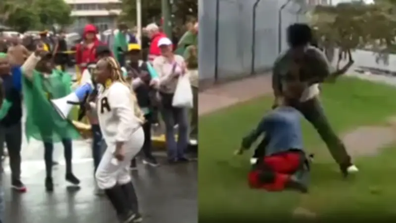 Funcionarios denuncian secuestro por horas en el CAN durante protesta indígena en Bogotá