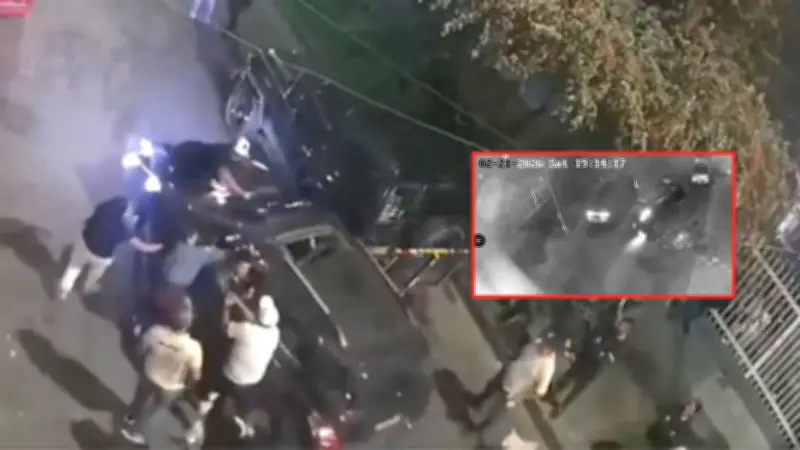 Furia vecinal en Kennedy: comunidad destruye camioneta tras grave accidente múltiple