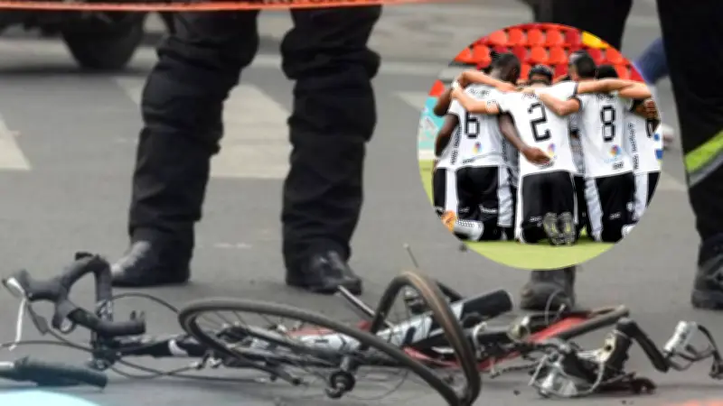 Futbolista de Llaneros FC atropella y mata a ciclista en Villavicencio