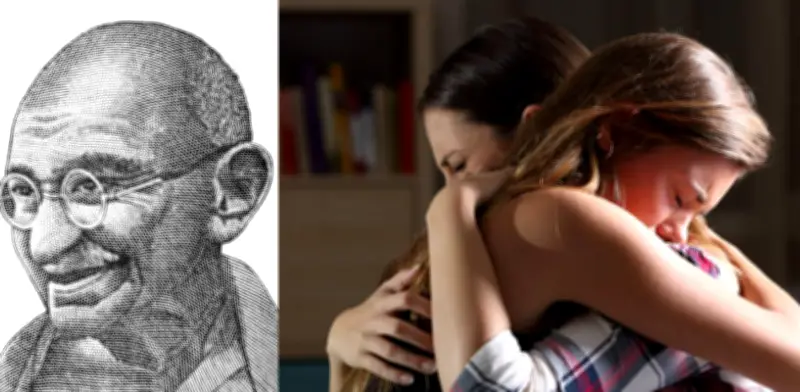 Gandhi y su visión del perdón: un acto de fortaleza que trasciende lo individual