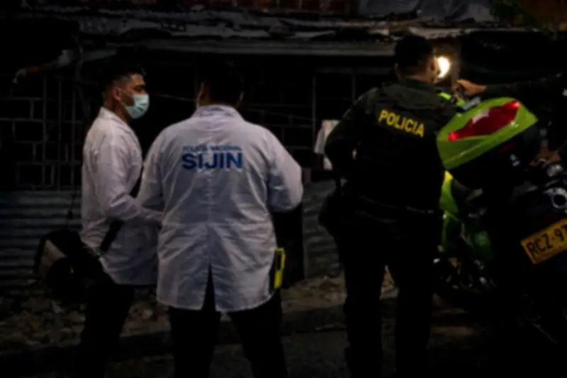 Girón en luto: un muerto y tres heridos en brutal ataque con cuchillo