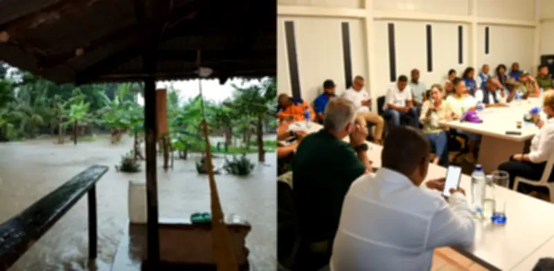 Gobernación de Antioquia destina $70.000 millones para estabilizar Urabá tras emergencias por lluvias