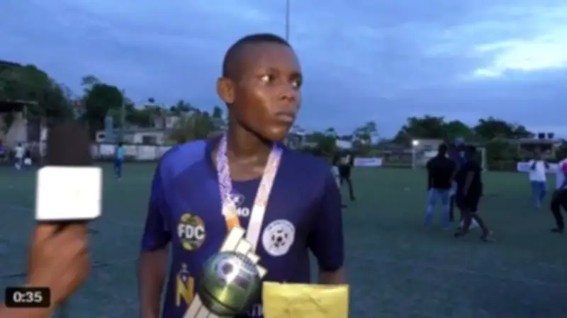 Goleador juvenil envía todo su premio económico a su madre en el Chocó