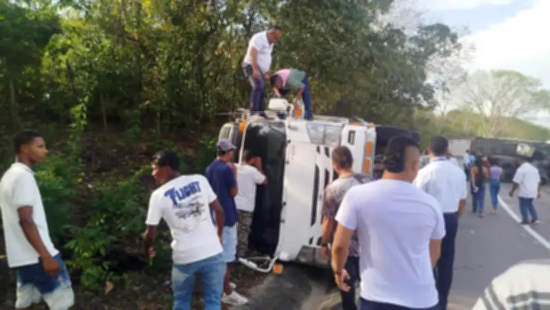 Grave accidente vial en Bolívar deja múltiples heridos y colapsa movilidad en Troncal de Occidente