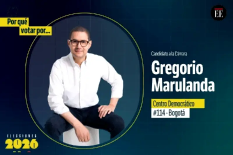 Gregorio Marulanda: Seguridad y lucha contra el microtráfico como prioridades en Bogotá