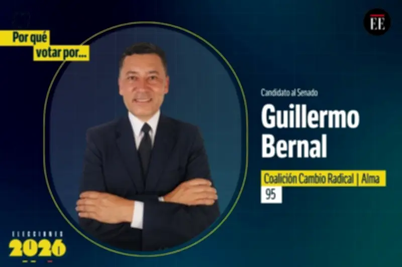 Guillermo Bernal, candidato al Senado, revela su agenda política y responde a preguntas clave
