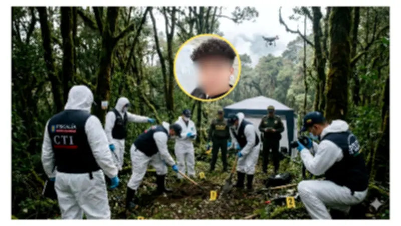 Hallan cuerpo de estudiante de El Bosque suspendido de árbol en Gachancipá