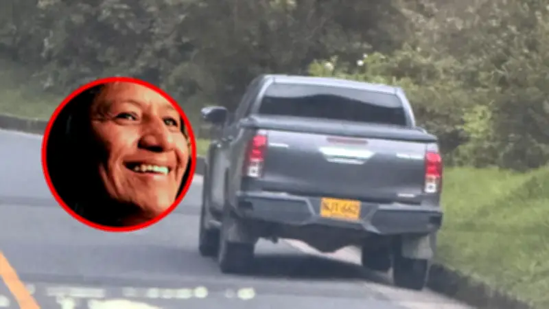 Hallan vehículo de senadora Aida Quilcué tras su secuestro en el Cauca