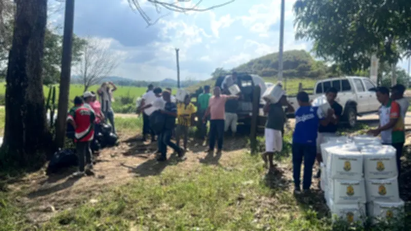 Hocol lidera operación aérea masiva para llevar ayuda a familias damnificadas en Córdoba
