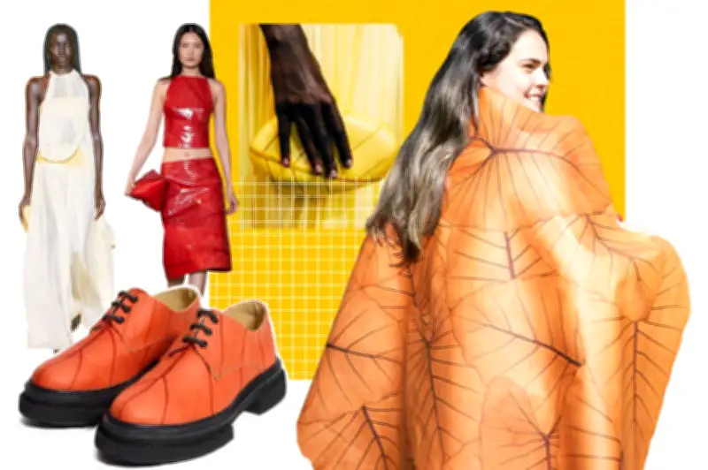 Hojas de 'oreja de elefante' brasileñas se transforman en moda de lujo para pasarelas europeas