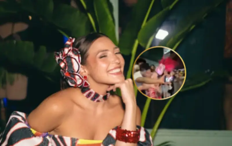 Hombre intenta besar sin consentimiento a la reina del Carnaval de Barranquilla en evento público