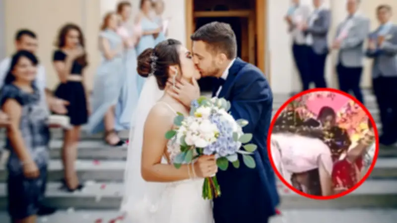 Hombre irrumpió en boda de su amante y le disparó en plena ceremonia; testigos captaron todo