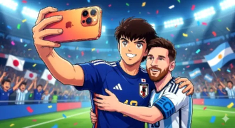 IA recrea duelo épico: Leyendas del fútbol vs Supercampeones en video viral