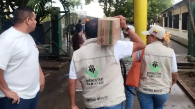 ICBF despliega unidades móviles y 60 toneladas de alimentos en Córdoba para reforzar atención