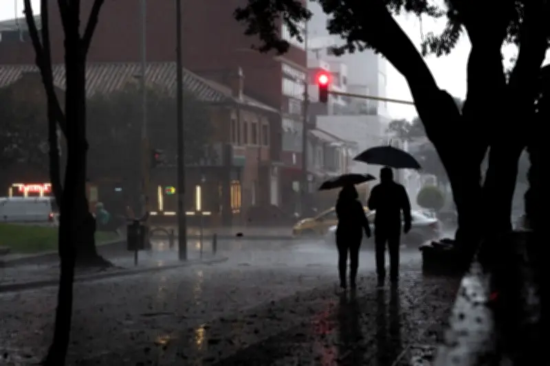 Ideam emite alertas por lluvias en Bogotá y pronóstico nacional con fuertes precipitaciones