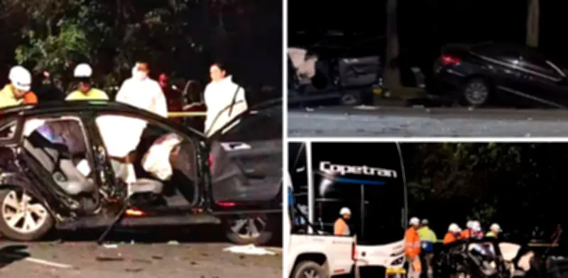 Identidad del conductor de Mercedes Benz en fatal accidente de la Autopista Norte en Bogotá