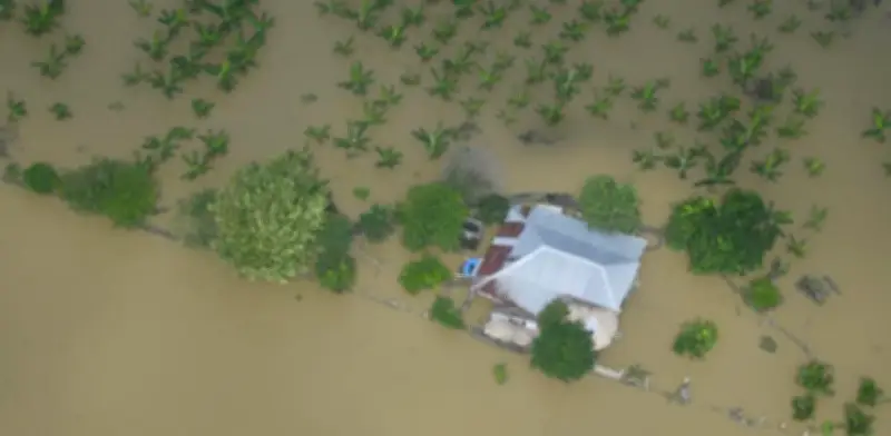 Imágenes satelitales revelan devastador avance de inundaciones en Montería por crecida del río Sinú