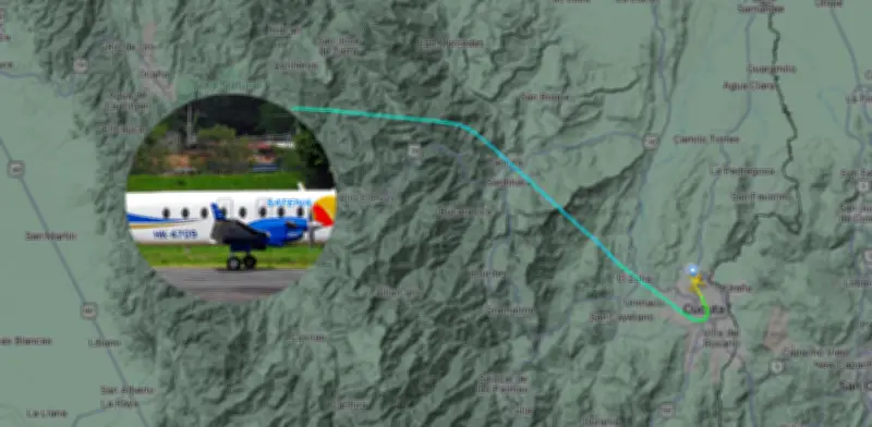 Informe preliminar revela detalles del accidente aéreo de Satena en ruta Cúcuta-Ocaña